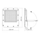 LED прожектор PREMIUM VIDEX F2 50W 5000K VL-F2-505G - зображення 7