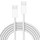 Шнур Type-C для зарядки Apple iPhone 15/16/17 iPad MackBook USB-C to USB-C провод 2m - изображение 1