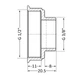 Перехід SD Plus 1/2"х3/8" ВЗ SD409159 - зображення 2