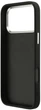 Etui plecki Guess Glitter Triangle Logo MagSafe do Apple iPhone 17 Pro Max Black (3666339516826) - obraz 6