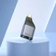 Адаптер переходник Hoco UA35 Type-C to RJ45 metal grey - изображение 6