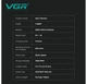 Тример VGR V-880T EXTERNAL ROTOR MOTOR MIM BLADE BLACK - изображение 4