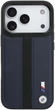 Etui BMW M Perforated Stripe Logo MagSafe do Apple iPhone 17 Pro Max Navy Blue (3666339481834) - obraz 3