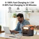 Зарядна станція NECESPOW N1200, акумулятор LiFePO4 ємністю 1102,5 Вт·год - изображение 3