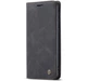 Чехол-книжка CaseMe из нубука для Samsung Galaxy M30s/M21 Чёрный - изображение 6