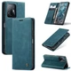 Чохол-книжка CaseMe із нубуку для Xiaomi 11T/Pro Бірюзовий - зображення 7