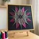 Набір для творчості та рукоділля String Art «Rainbow star 50х50» EX-006 Art Millennium - изображение 1