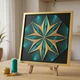 Набір для творчості та рукоділля String Art «Flower Dreams 50х50» EX-005 Art Millennium - изображение 1