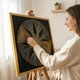 Набір для творчості та рукоділля String Art «Shining flower 50х50» EX-004 Art Millennium - изображение 4