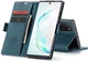 Чохол-книжка CaseMe із нубуку для Samsung Galaxy Note 10 Lite Бірюзовий - зображення 5