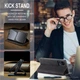 Чехол-книжка CaseMe из нубука для Xiaomi Mi 13 Lite Чёрный - изображение 5