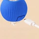 Интерактивная убегающая игрушка для кошек / собак на аккумуляторе Palla смарт мячик с 3 режимами работы и подсветкой для животных, синий (125114938) - изображение 4