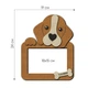Фоторамка The Frame Depot с биглем персонализирована на 1 фото Светло-коричневый (dog_beagle_horizontal) - изображение 4
