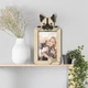 Фоторамка The Frame Depot с французским бульдогом персонализирована на 1 вертикальное фото Бежевый (dog_french_bulldog_vertical) - изображение 3