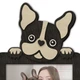Фоторамка The Frame Depot с французским бульдогом персонализирована на 1 фото Черный (dog_french_bulldog_horizontal) - изображение 6