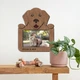 Фоторамка The Frame Depot с золотистым ретривером персонализирована на 1 фото Коричневый (dog_golden_retreiver) - изображение 3