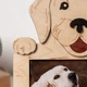 Фоторамка The Frame Depot с золотистым ретривером персонализирована на 1 фото Бежевый (dog_golden_retreiver) - изображение 6