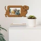 Фоторамка The Frame Depot с таксой персонализирована на 1 горизонтальное фото Светло-коричневый (dog_dachshund) - изображение 3