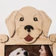 Фоторамка The Frame Depot с золотистым ретривером персонализирована на 1 фото Бежевый (dog_golden_retreiver) - изображение 7