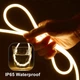 Гнучка світлодіодна стрічка LED USB 100 см з сенсорним димером. Неонова підсвітка для декору Neon Flex Touch Dimmer Warm White - зображення 6