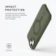 Чехол противоударный UAG Essential Armor MagSafe (Original) для Iphone 15/14/13 Olive Drab 114288117272 - изображение 5