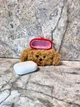 Чохол для Apple AirPods 4, чохол для еїрподс 4 Teddy Puppy — плюшевий 3D чохол-іграшка з милим цуценям, м'який захисний кейс - зображення 3