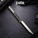 Ніж складний Karda J149 Black - изображение 2