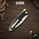 Ніж складний Karda J198 Shark black - изображение 5