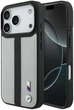 Etui BMW M Perforated Stripe Logo MagSafe do Apple iPhone 17 Pro Max Grey (3666339481995) - obraz 1
