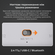Беспроводной геймпад Ajazz GP100 2.4G/BT/USB Switch/PC/iOS/Android RGB White (GP100-W) - изображение 13