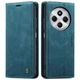 Чехол-книжка CaseMe из нубука для Xiaomi Redmi 14C Бирюзовый - изображение 2