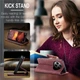 Чехол-книжка CaseMe из нубука для Xiaomi Redmi 14C Бордовый - изображение 6