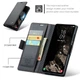 Чехол-книжка CaseMe из нубука для Samsung A05s Чёрный - изображение 7