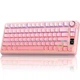 Клавіатура бездротова AULA S75 Pro Gradient Pink Side-printed - изображение 1