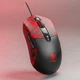 Ігрова комп'ютерна миша провідна USB TWolf G550 |1200-7200dpi| Black-red - зображення 2