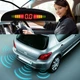 Парктронік автомобільний PAssistant на 4 датчики + LCD монітор Чорні датчики - зображення 5