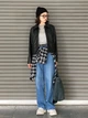 Куртка из экокожи UNIQLO на пуговицах 1159854380 (Черный XXL) - изображение 9