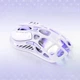 Геймерська акумуляторна, бездротова (Bluetooth + 2,4G), миша GravaStar M1 Pro, magnesium alloy body, PAW3395 ,RGB, Lavender Purple (GRAVASTARM1PRO_PL) - изображение 2