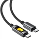 Кабель Acefast C21-03 USB 2.0 Type-C M-M 1.2м 60W Black (6974316284666) - зображення 3