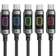 Кабель Acefast C21-03 USB 2.0 Type-C M-M 1.2м 60W Black (6974316284666) - зображення 5