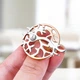 Брошь неврологу BROCHE бижутерия Медицина Нейрон медная BRBF114587 - изображение 3