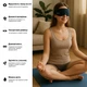 Маска для сна Xiaomi Dreamlight 4S 3D с эффектом памяти, полное затемнение, анатомическая, унисекс, черная - изображение 7