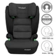 Дитяче автокрісло Kidwell WestonS I-Size ISOFIX Grey black бустер для дітей ростом 100-150 см, широке автокрісло з ізофікс автокрісло бустер дитяче Isofix для авто від 15 до 36 кг - зображення 4