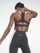 Спортивный топ для йоги женский Reebok Reebok Lux Racer Padded Colorblock GS8925 XS Black/Stucco (4064057691808) - изображение 6