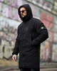 Зимова подовжена куртка Stone Island Tyson чорна | Розмір S | тр6583 - зображення 3
