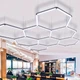 Светодиодная LED лампа HEXAGON 5 сот 235x162,8 см 280W 6500K Освещение для гаража, мастерской и дома - изображение 12