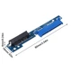 Перехідник адаптер Micro SATA 7+6 на SATA 7+15 для Lenovo 310 312 320 330 510 520 optibay оптібей (L85001) - изображение 5
