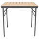 Стіл складаний Bo-Camp Margate 75x55 см, алюмінієвий каркас, до 25 кг, Bamboo Brown (1404666) - изображение 9