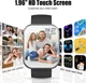 Смарт-часы Coucur 1.96" с звонками, фитнес трекером и IP68 - изображение 6