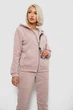Спортивный костюм женский на флисе пудровый 257R86 Ager XL - изображение 2